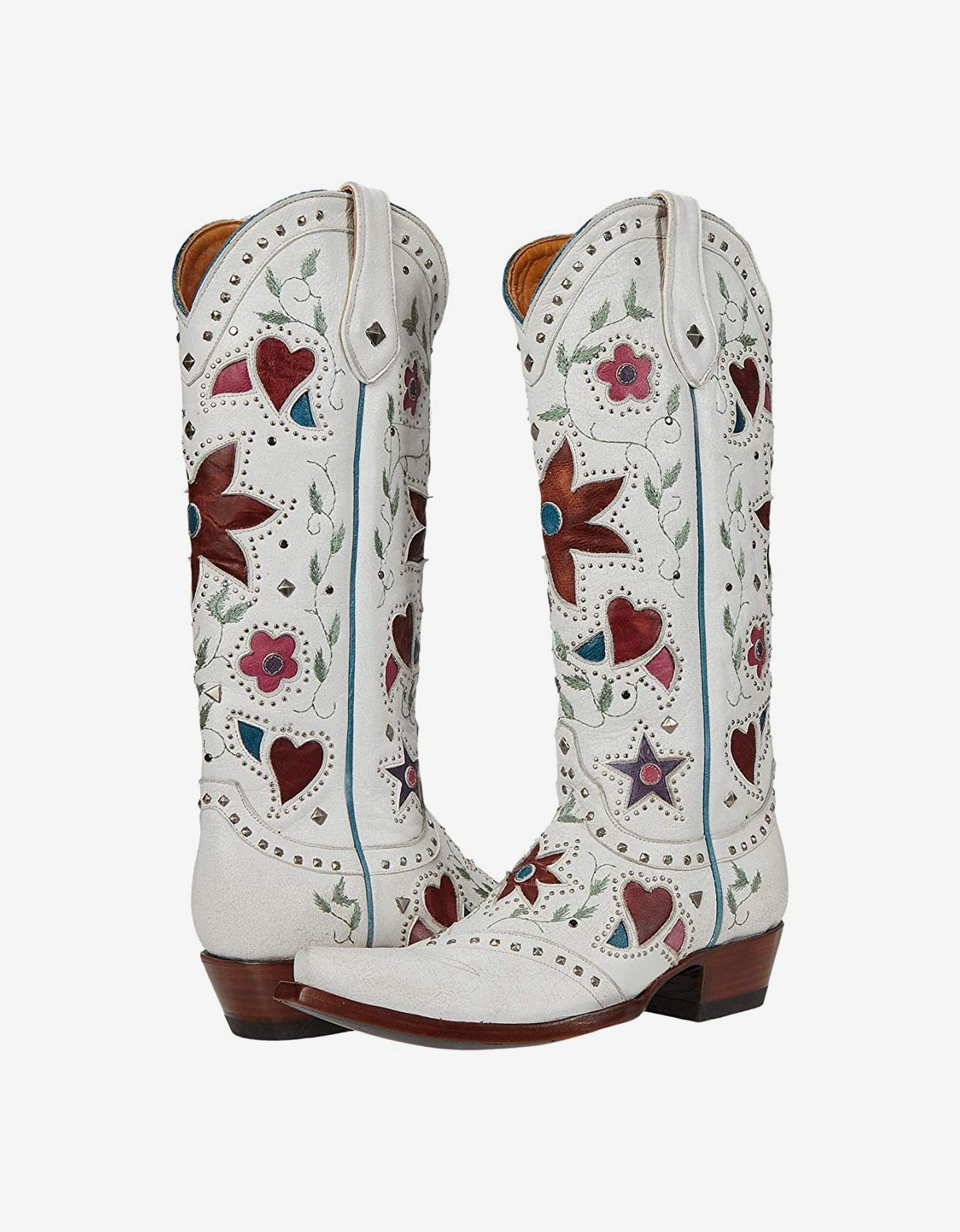 womens colorful cowboy boots