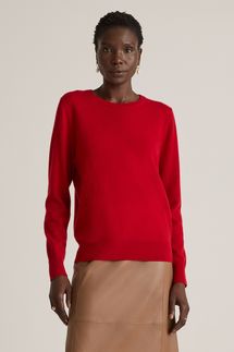 Quince Mongolian Cashmere Crewneck Sweater