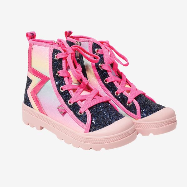 Billieblush Girls Glitter Star Boots in Multicolour