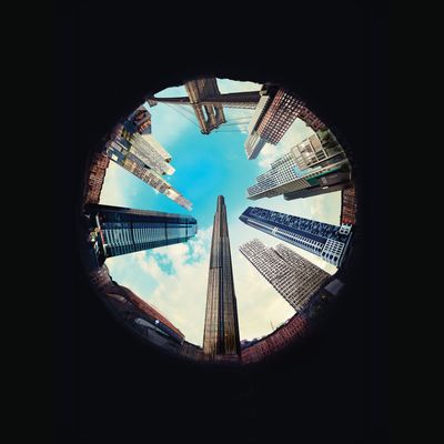 the eye of the Lujiazui CBD