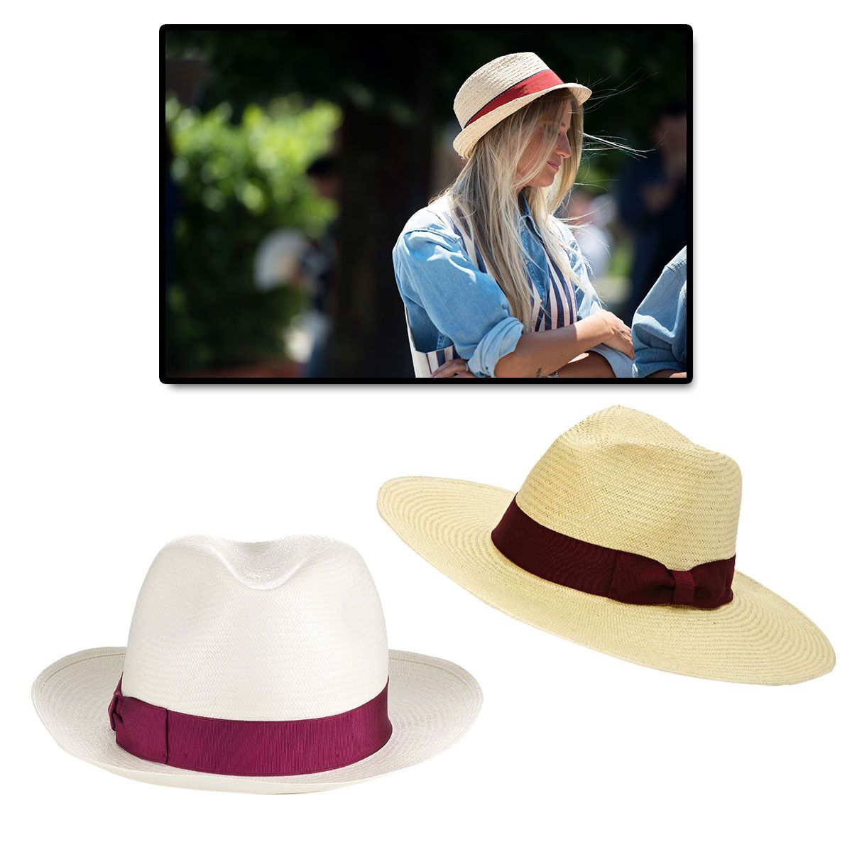 Brimmed Sunblock Hat, Brimmed Natalie Hat