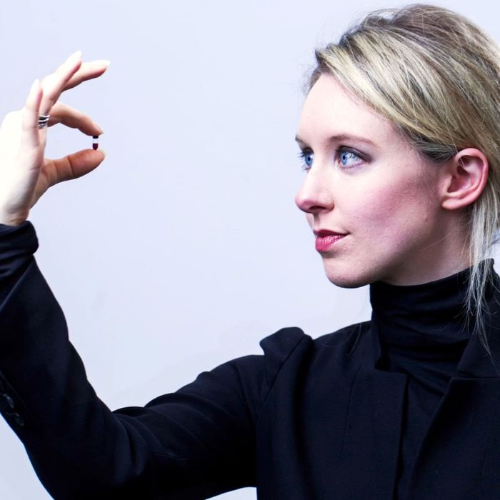 elizabeth holmes accidentally uses real voice