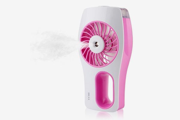 iEGrow Handheld USB Mini Misting Fan with Personal Humidifier