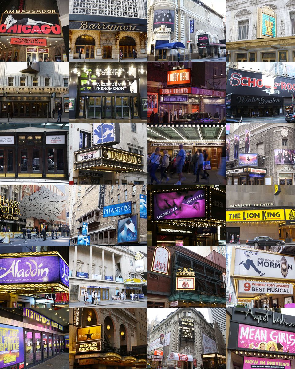 NYC’s 41 Broadway Theaters, Ranked