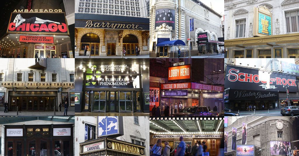 Complete List of Current Broadway Shows in NYC