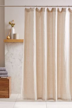 Quince European Linen Shower Curtain