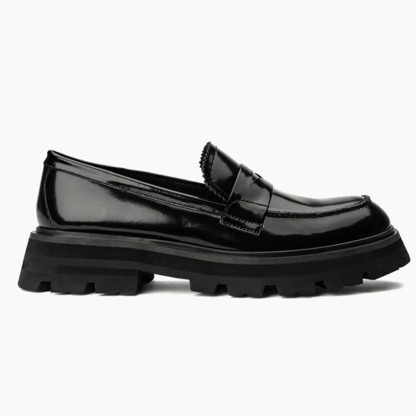 Tony Bianco Axell zapatos casuales negros de alto brillo