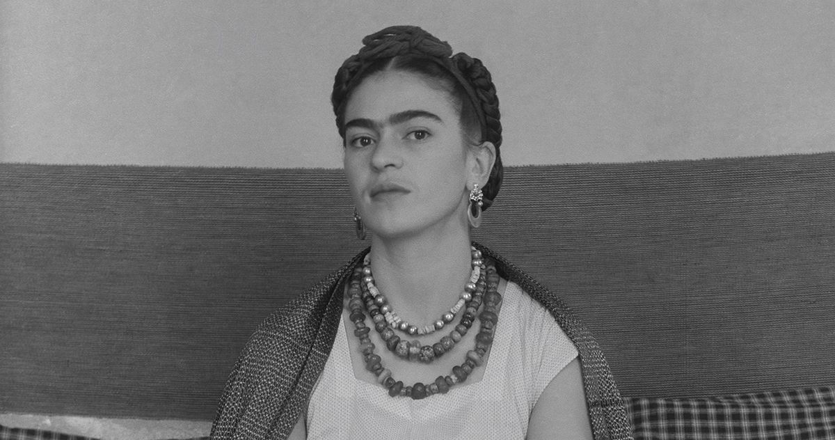 弗里達·卡羅 (Frida Kahlo) 的肖像，我們以前從未見過她