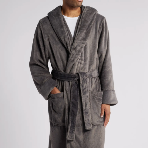 Nordstrom Fleece Hooded Robe