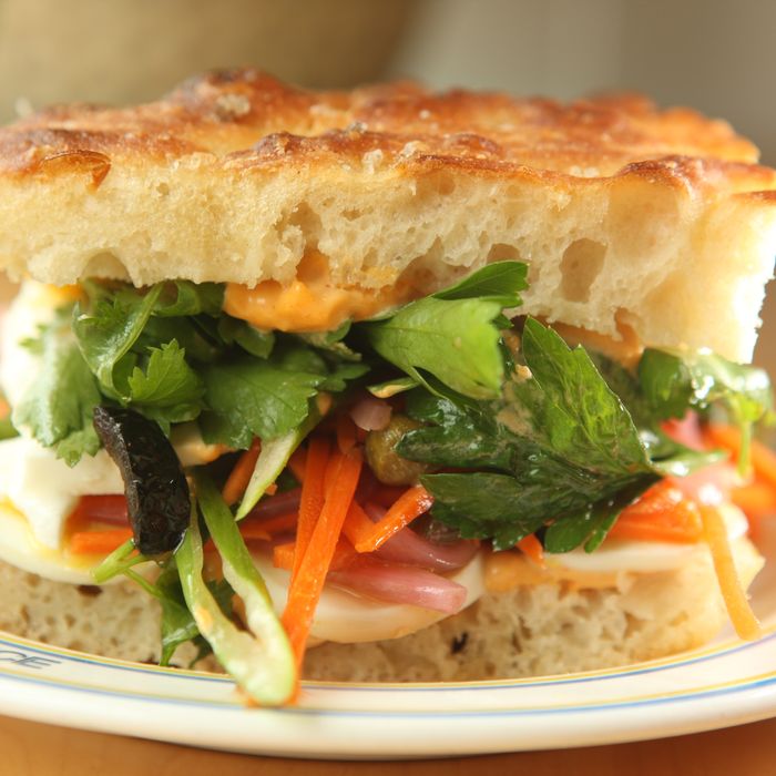 Saltie's Scuttlebutt sandwich.