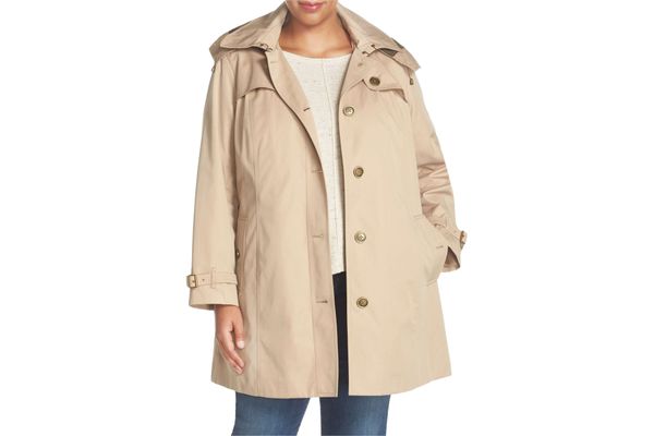 London Fog Single Breasted Trench Coat