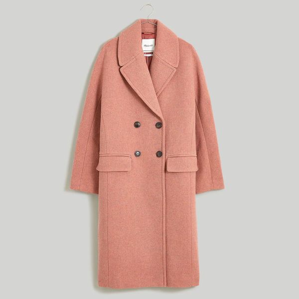 Madewell The Gianna Coat in Insuluxe Fabric