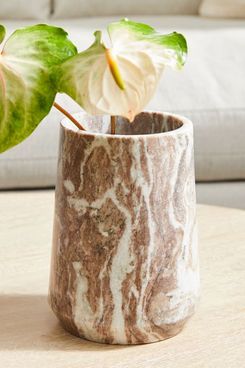 West Elm Pink Marble Vase (Large)