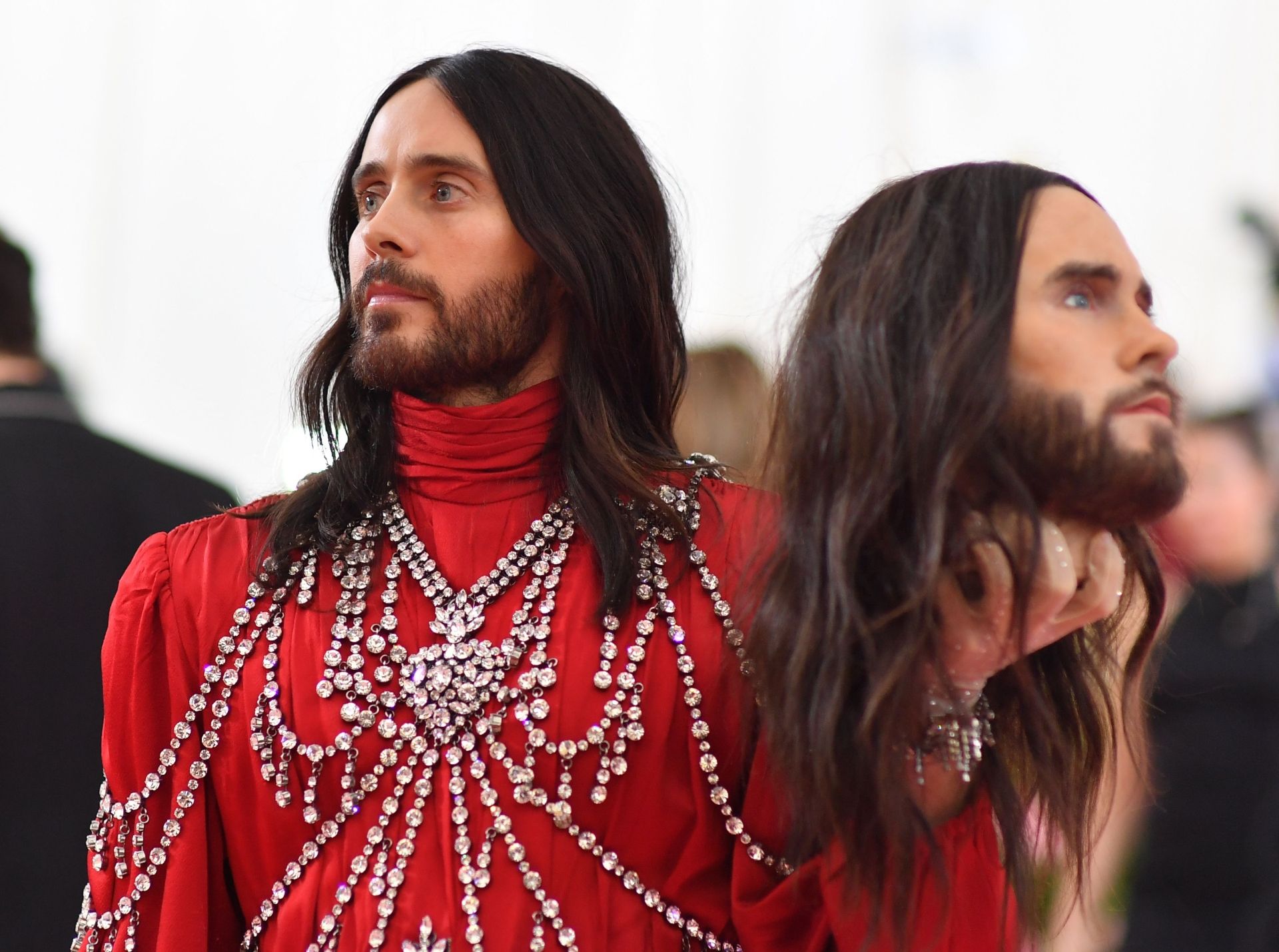 Met Gala 2019: Jared Leto carries a model of his head, Zendaya's