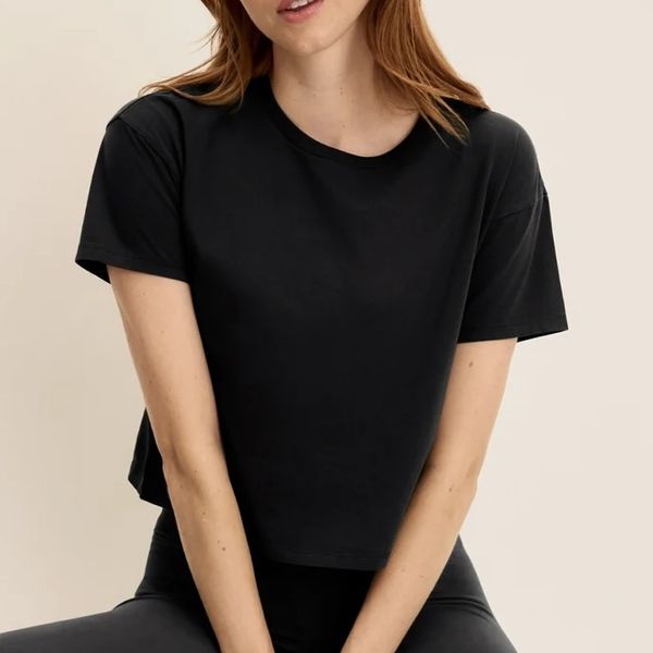 Knix Mineral-Dyed Cotton T-Shirt