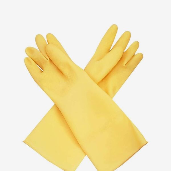 Sunrise Carnation Latex Gloves