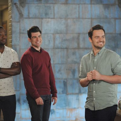 NEW GIRL: L-R: Lamorne Morris, Max Greenfield and Jake Johnson in the 