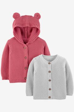 Simple Joys by Carter’s Baby 2-Pack Knit Cardigan Sweaters