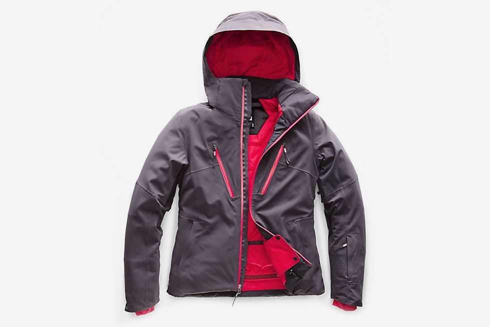 best north face ski jacket womens