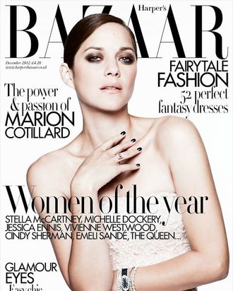 Marion Cotillard for Harper's Bazaar UK.