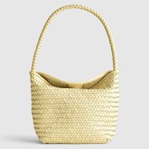 Madewell The Signature Woven Shoulder Bag - Pineapple