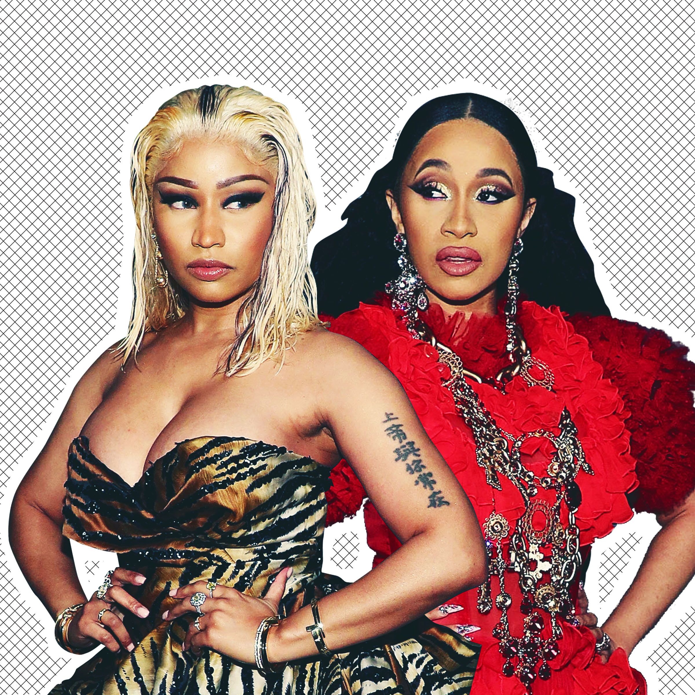 Download Get Cardi B And Nicki Minaj Pics Background Vector