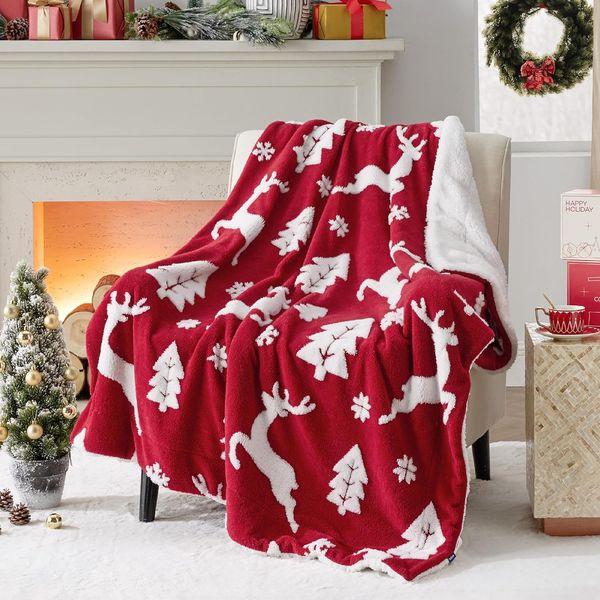 Bedsure Christmas Throw Blanket