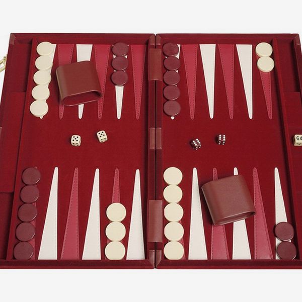 Juego de backgammon agregado de lujo