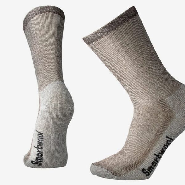 tan smartwool hike medium crew socks - strategist rei winter sale