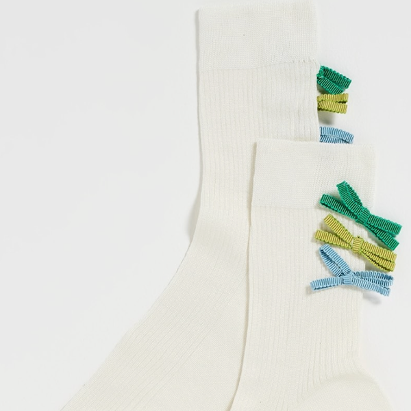 Maria La Rosa Isla Silk Socks