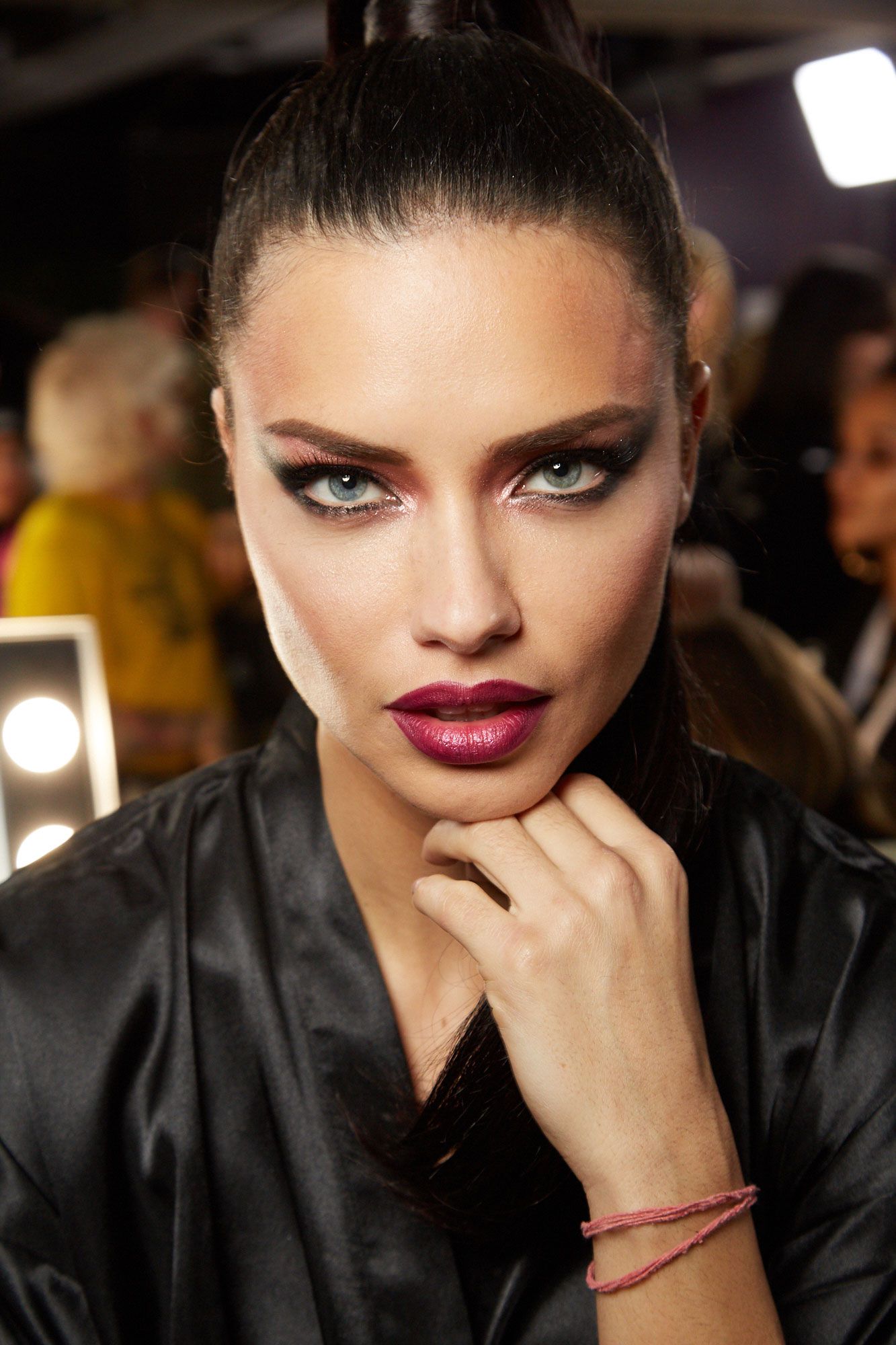 Interview: Adriana Lima on Red Lipstick and Runway Walks