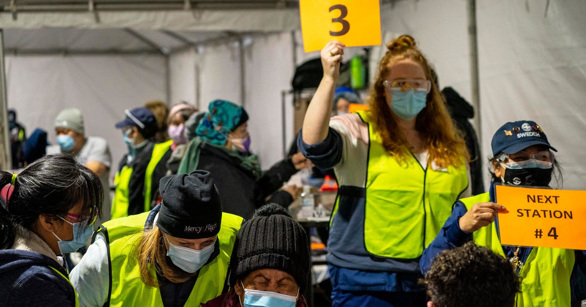Vaccine hesitancy is falling, according to a new poll