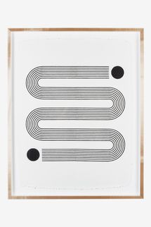 Block Shop Textiles Sidewinder Woodblock Print
