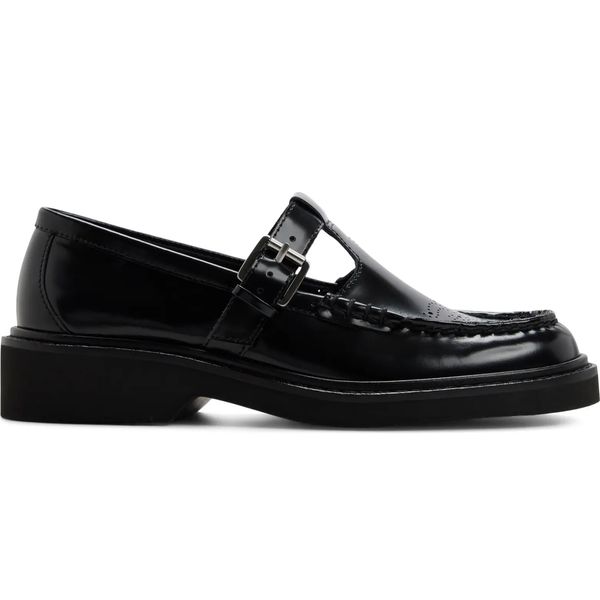 G.H.Bass Romy Leather T-Strap Loafer