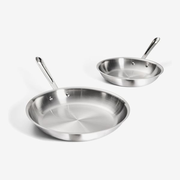 All-Clad Stainless-Steel Frying Pan Set