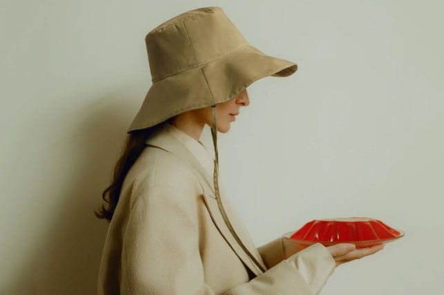 Garmentory Ganni Green Bucket Hat GANNI】リップストップ バケット