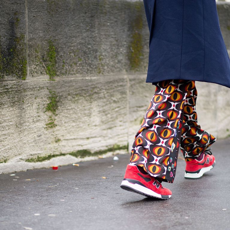 Street Style: Patterned Coats and Backless Mules