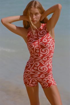 Abysse Joyce Front-Zip Swimsuit