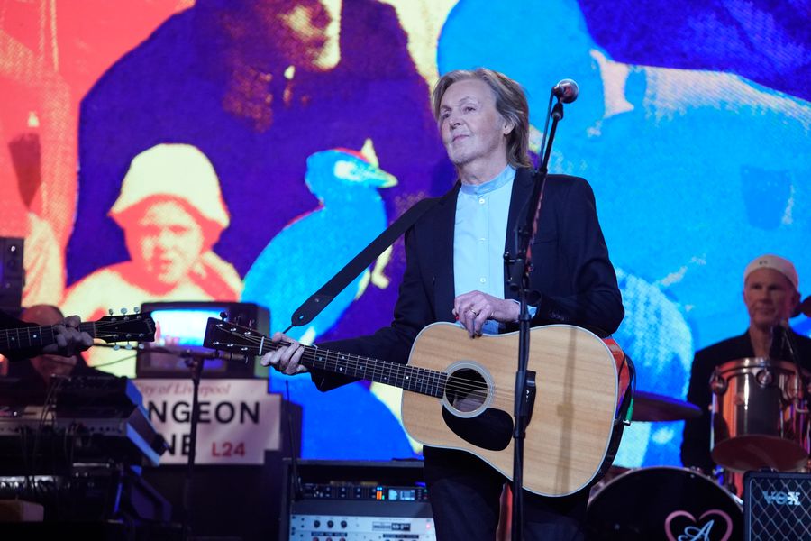 Paul McCartney Is Back Outside and on Fire