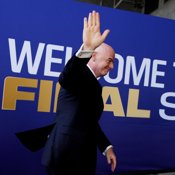 Will FIFA’s Gianni Infantino Finally Be Sent Off?
