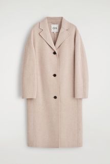 Cos Double-Faced Wool Long Coat