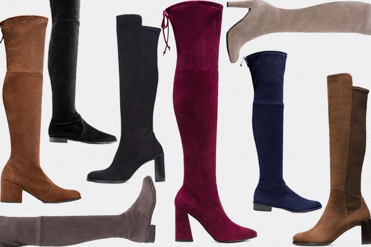 stuart weitzman velvet over the knee boots