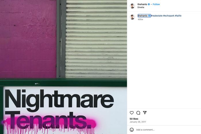 As seen on Han Lo's Instagram account: 