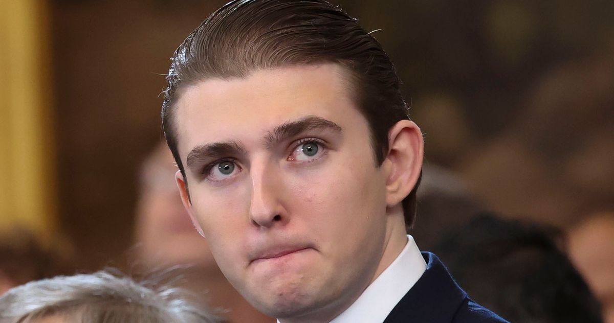 Barron Trump Has a New Look for Inauguration Day