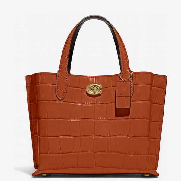 Coach Willow Leather Tote (Ginger)