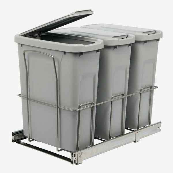 Home Depot Triple Pull-Out Trashcan