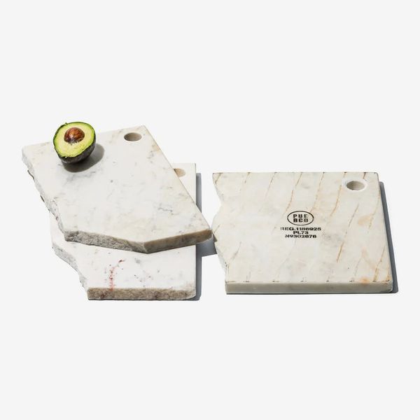 Puebco Marble Fragment Cutting Board