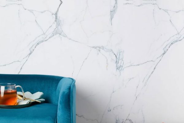Casing Paper Carrara Marble Wallpaper