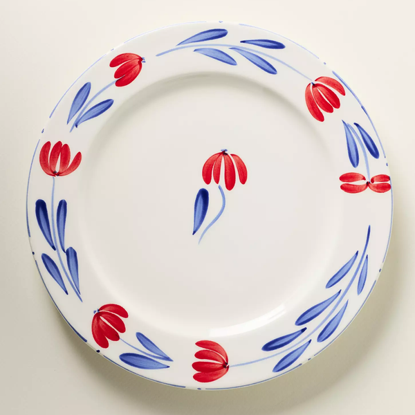 Anthropologie Stefania Italian Earthenware Dinner Plates - Set of 4
