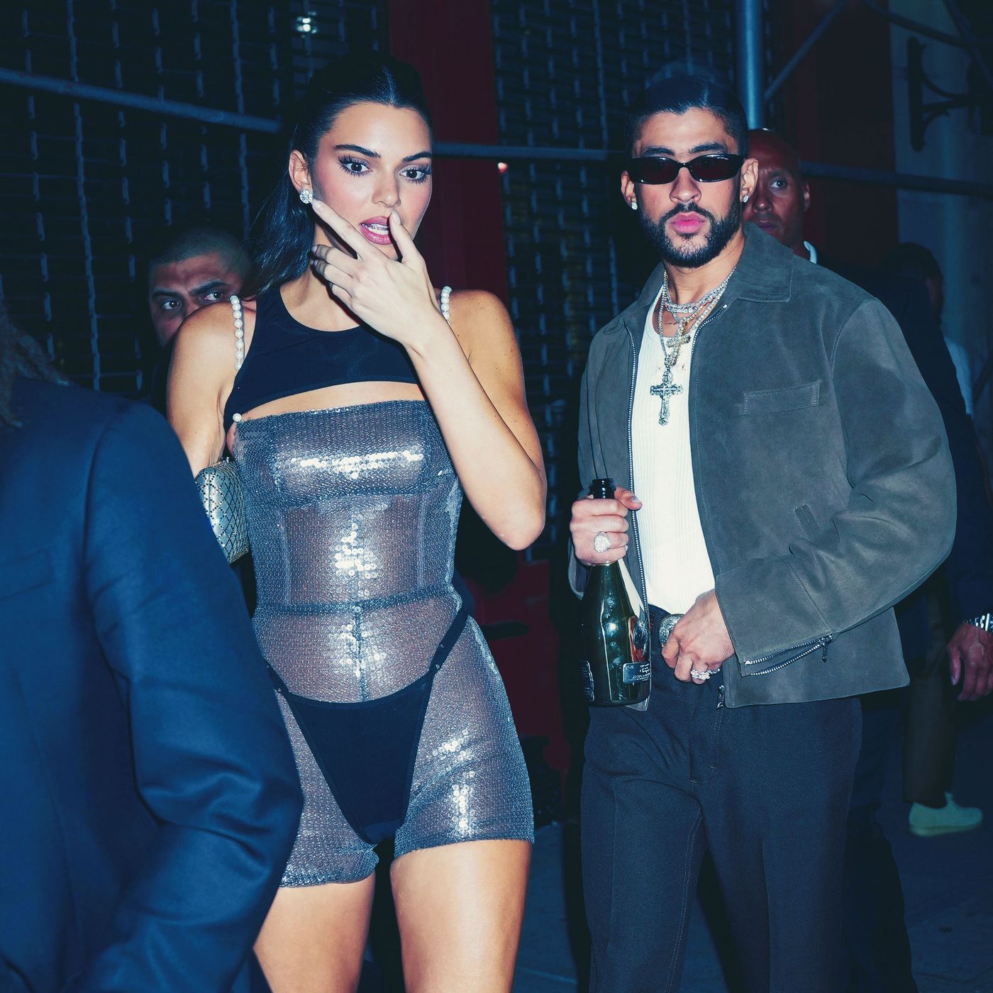 Kendall Jenner and Bad Bunny Looked Friendly at the Met Gala